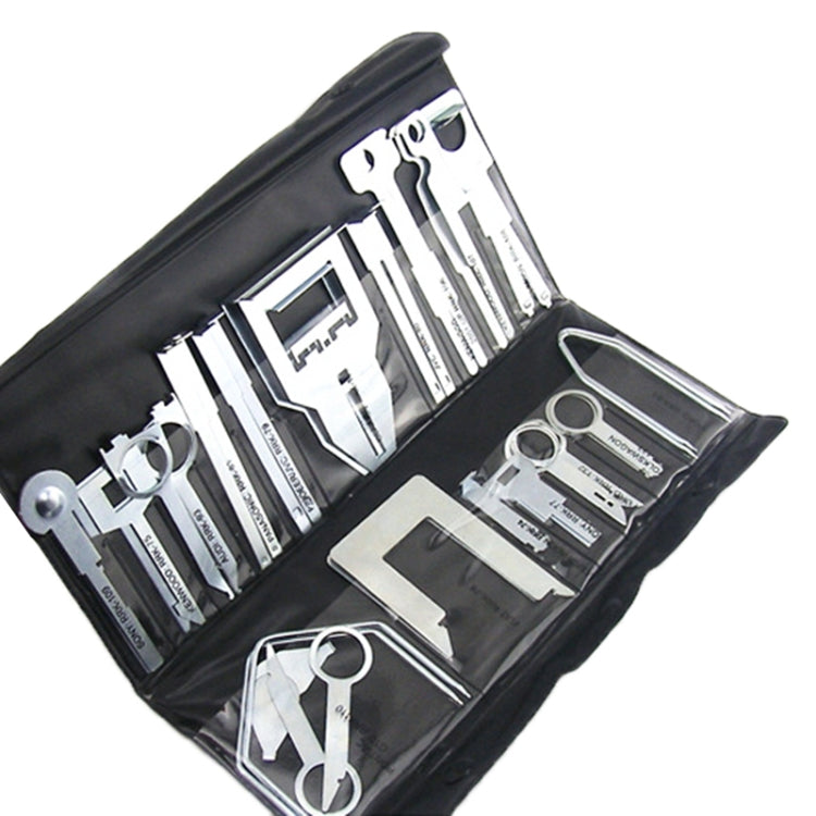 38 in 1 Car Audio Disassembly Tool DVD CD Navigation Tool for Mercedes-Benz / Volkswagen / Audi, 38 in 1 - LYDARZ