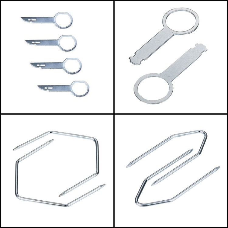 38 in 1 Car Audio Disassembly Tool DVD CD Navigation Tool for Mercedes-Benz / Volkswagen / Audi, 38 in 1 - LYDARZ