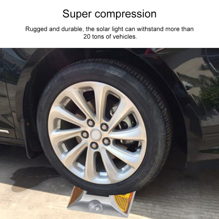 Solar Road Stud Light - Square Car Guidance and Road Deceleration Lighting