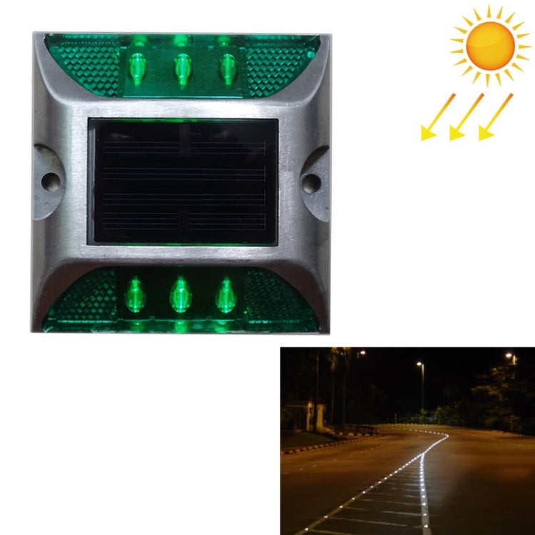 Solar Road Stud Light - Square Car Guidance & Deceleration Light