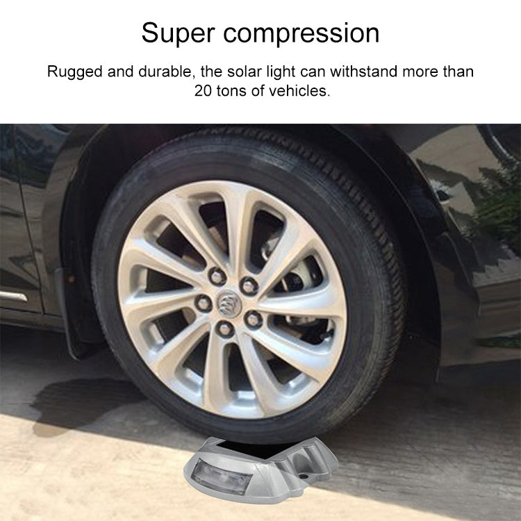 Solar Road Stud Light - Horseshoe Car Guidance & Deceleration Light