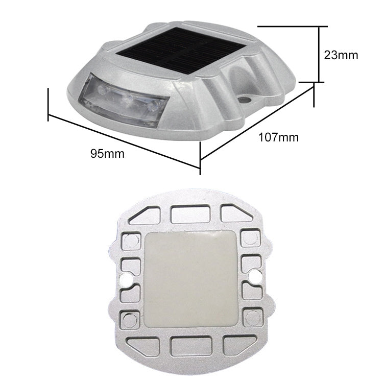 Luz solar de carretera para guiar vehículos - Luz de carretera con desaceleración en forma de herradura