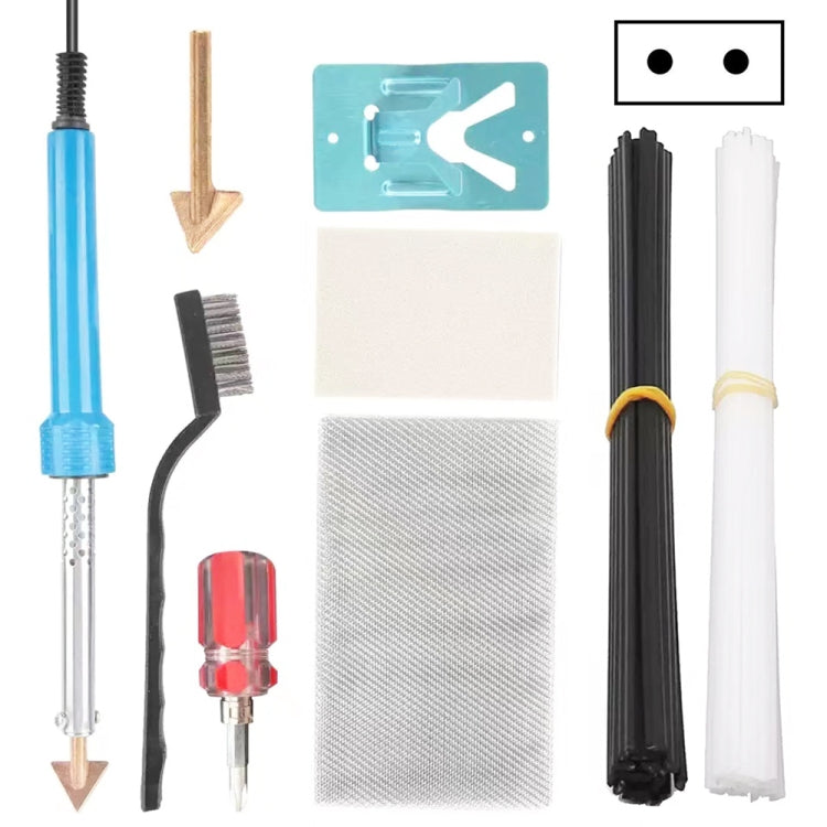 80W Electric Soldering Iron Plastic Welding Machine Car Bumper Repair Plier Set - LYDARZ