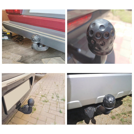 2 in 1 / Set Car Truck Tow Ball Cover Cap Towing Hitch Trailer Towball Protection, 2 in 1 - LYDARZ