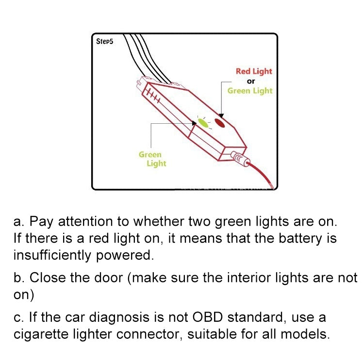 Car Computer ECU Memory Saver Rechargeable Battery Replacement Tool Kit Accessories - LYDARZ