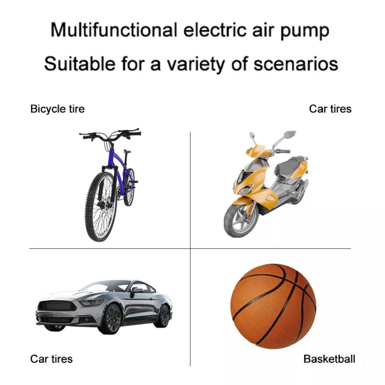 12V Portable Car Tire Air Pump Style:Digital Display Version, Digital Display Version - LYDARZ