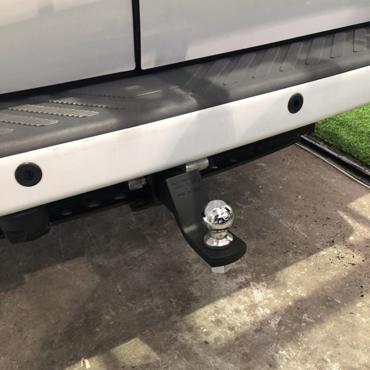 50mm Black Plastic Car Truck Tow Ball Cover Cap Towing Hitch Trailer Towball Protection, Black - LYDARZ