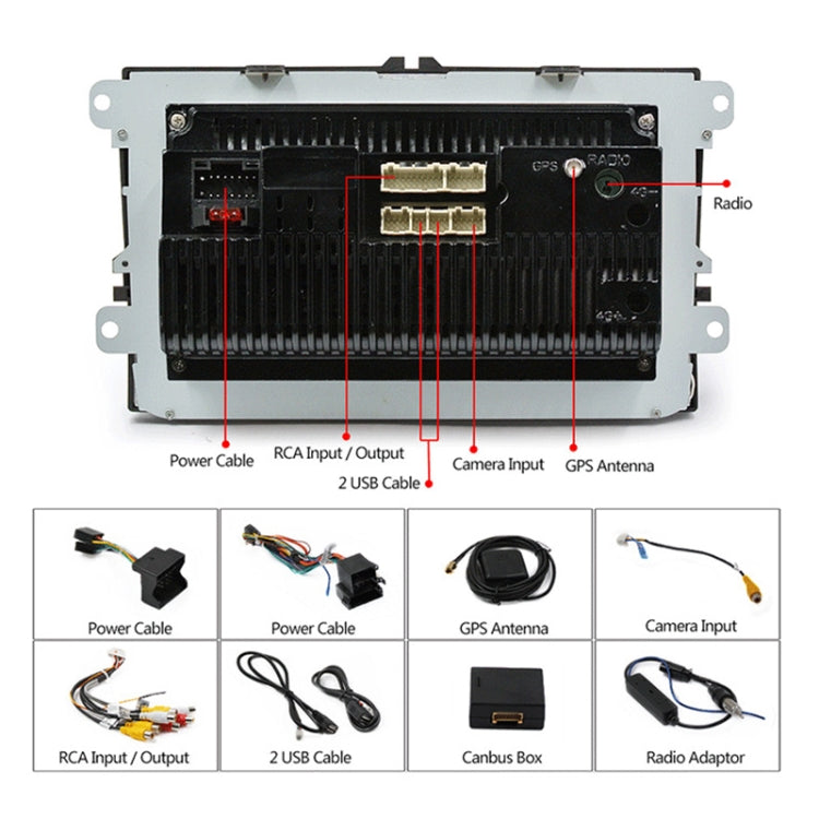 CKVW92 HD 9 pulgadas 2 DIN Android 6.0 Reproductor MP5 para coche Navegación GPS Reproductor multimedia Bluetooth Radio estéreo para Volkswagen, Compatible con FM y Mirror Link, Versión de mapa de Europa, Versión de mapa de Europa