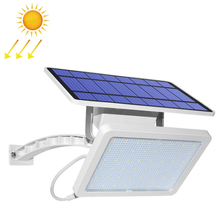 48LED Solar Courtyard Street Lamp - Detachable, IP65 Waterproof Outdoor Warm Light
