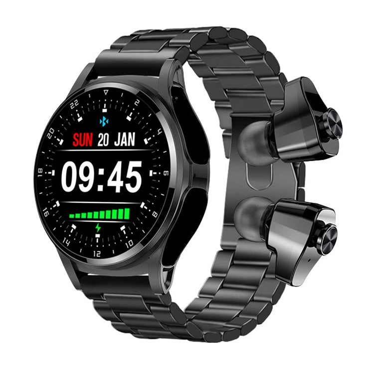 G69 1.3 inch IPS Touch Screen IP67 Waterproof Bluetooth Earphone Smart Watch, Support Sleep Monitoring / Heart Rate Monitoring / Bluetooth Call