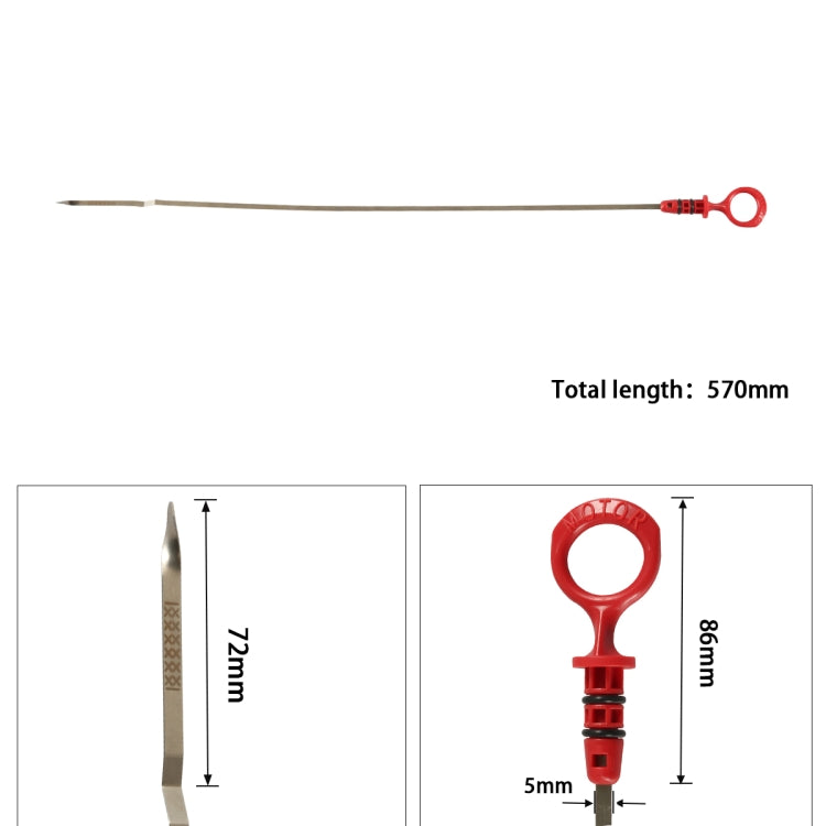 Car Engine Oil Level 9497557 for Volvo, A6354 - LYDARZ