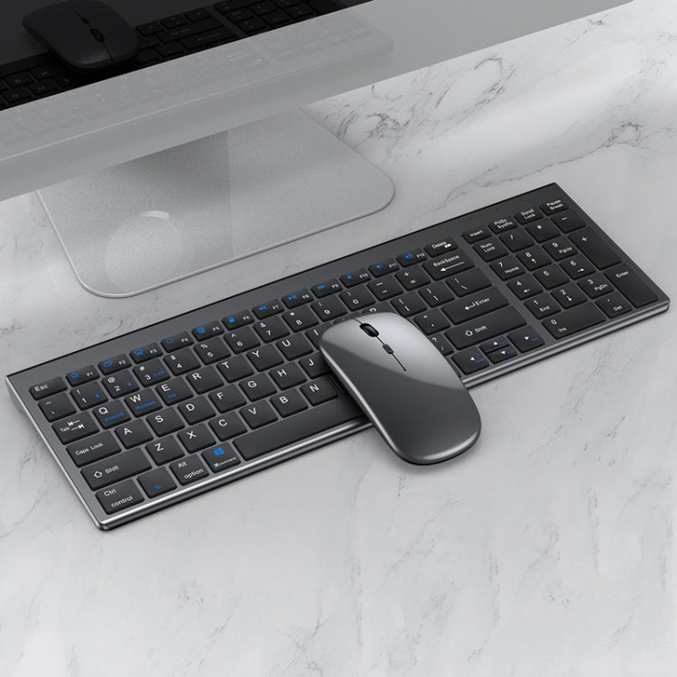 109 Three-mode Wireless Bluetooth Keyboard Mouse Set, Three-mode Keyboard Mouse Set - LYDARZ