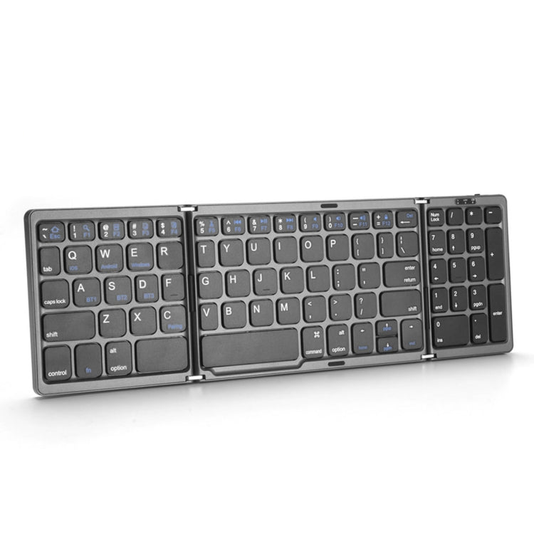 Teclado plegable Bluetooth B089 con teclado numérico: solución inalámbrica portátil