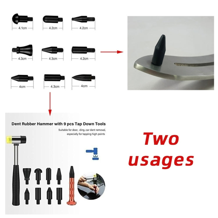 N12 66 in 1 Car Paintless Dent Removal Fender Damage Repair Puller Lifter - LYDARZ