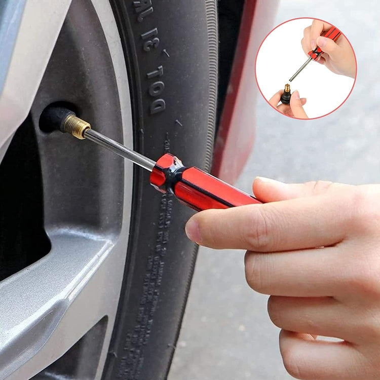 6 in 1 Tire Valve Core Removal and Installation Tool - LYDARZ