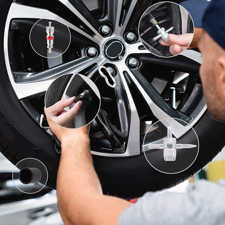 6 in 1 Tire Valve Core Removal and Installation Tool - LYDARZ