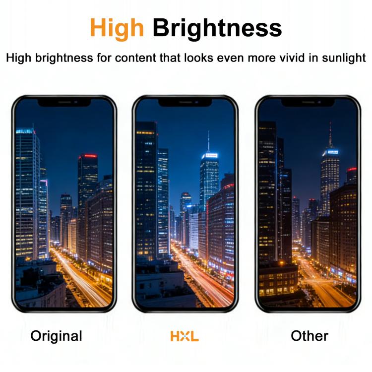 Pantalla LCD OLED suave para iPhone X, XS, XS Max, 11 Pro, 11 Pro Max, 12 Pro Max - Reemplazo de alta calidad