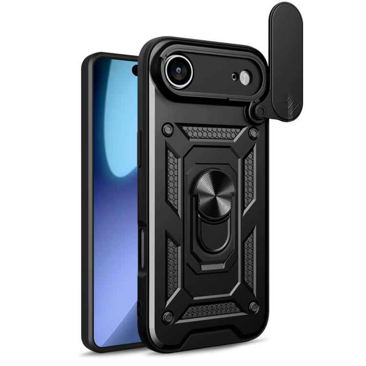 Sliding Camera Cover Design TPU+PC Phone Case