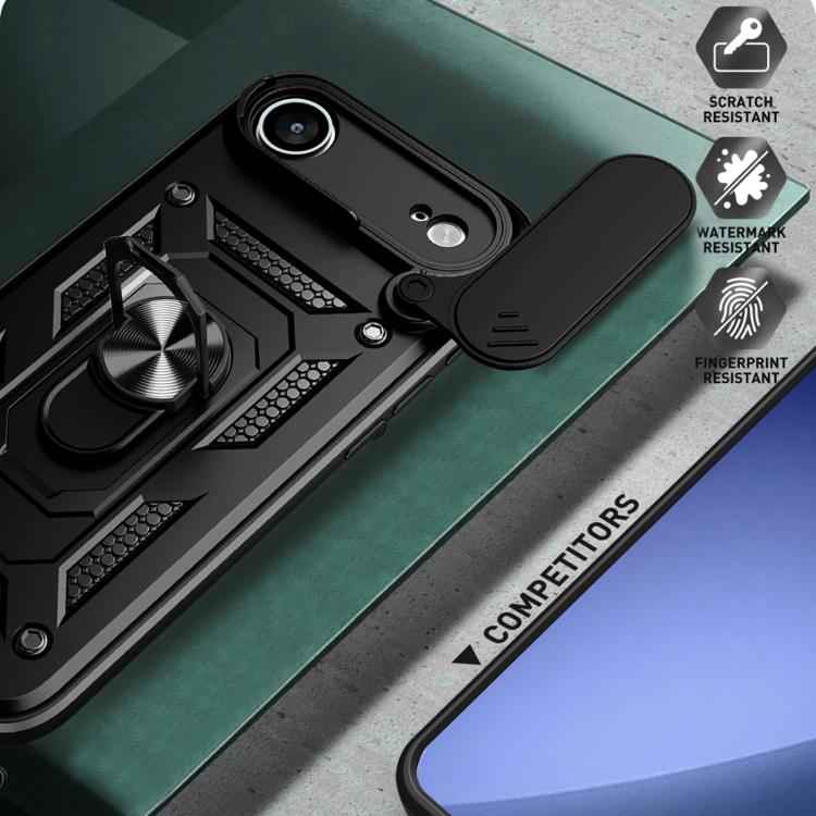 Sliding Camera Cover Design TPU+PC Phone Case