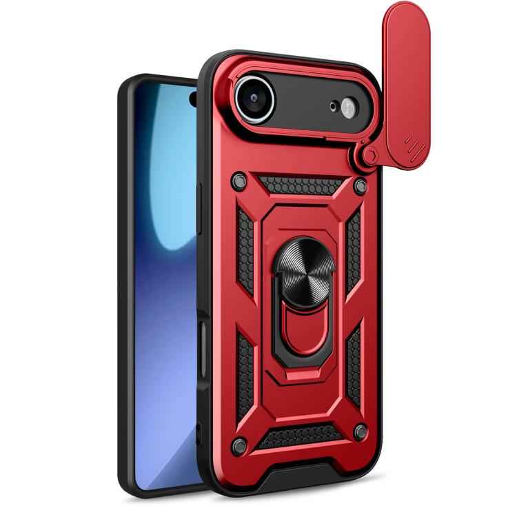 Sliding Camera Cover Design TPU+PC Phone Case