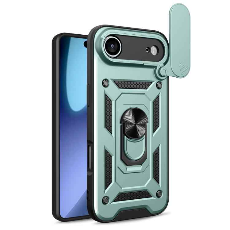 Sliding Camera Cover Design TPU+PC Phone Case