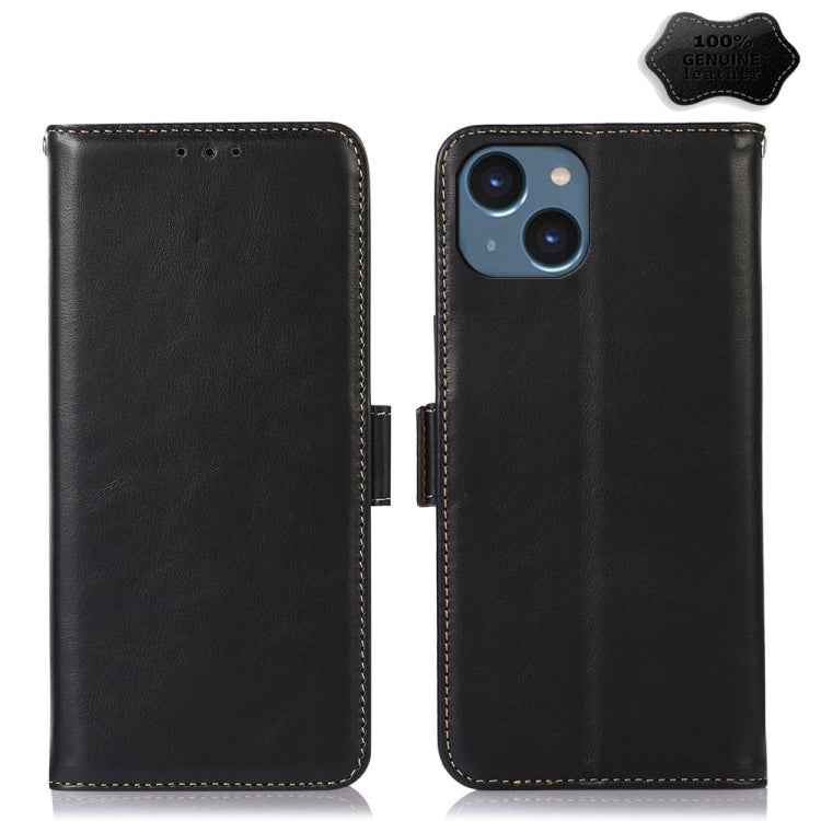 Crazy Horse Top Layer Cowhide Leather Phone Case, For iPhone 16 Plus, For iPhone 16, For iPhone 15 Pro Max, For iPhone 15 Pro, For iPhone 15 Plus, For iPhone 15