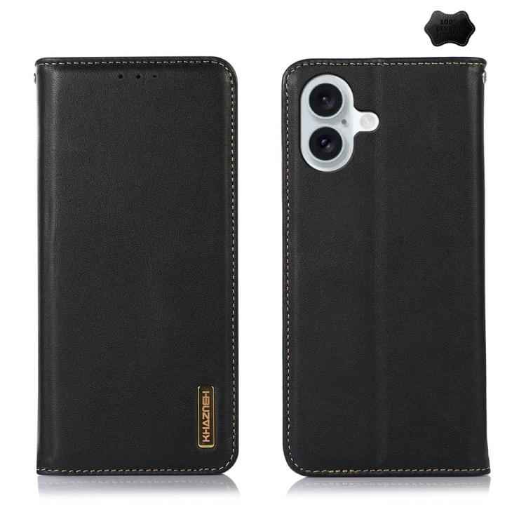 KHAZNEH Nappa Top Layer Cowhide Leather Phone Case