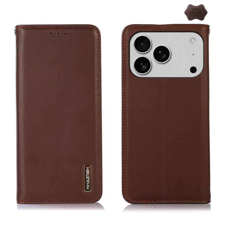 KHAZNEH Nappa Top Layer Cowhide Leather Phone Case