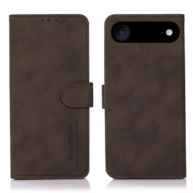 KHAZNEH Matte Texture Leather Phone Case