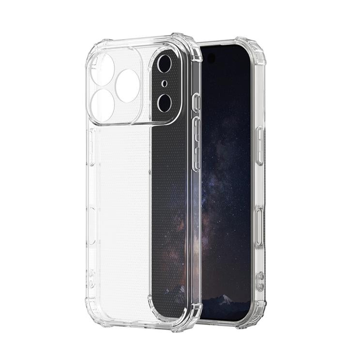 Four-Corner Shockproof Clear TPU Phone Case
