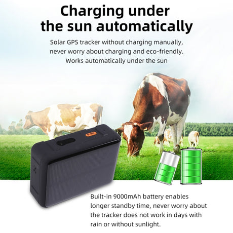 V44 Solar-Powered Waterproof GPS Tracker for Cattle & Sheep – Durable Livestock Tracking - LYDARZ