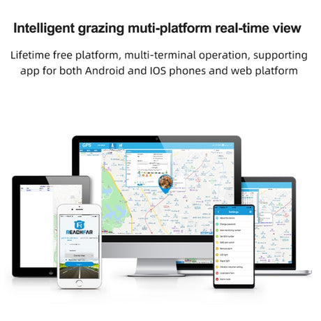 V44 Solar-Powered Waterproof GPS Tracker for Cattle & Sheep – Durable Livestock Tracking - LYDARZ