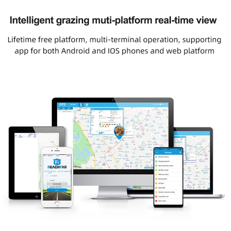 V44 Solar-Powered Waterproof GPS Tracker for Cattle & Sheep – Durable Livestock Tracking - LYDARZ