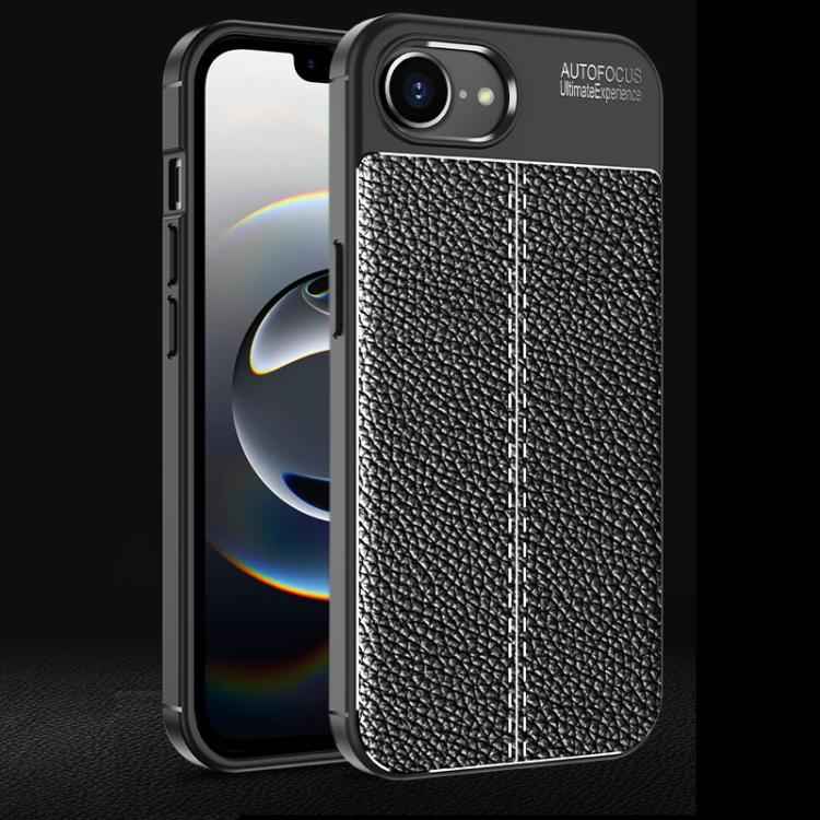 Litchi Texture Shockproof TPU Phone Case