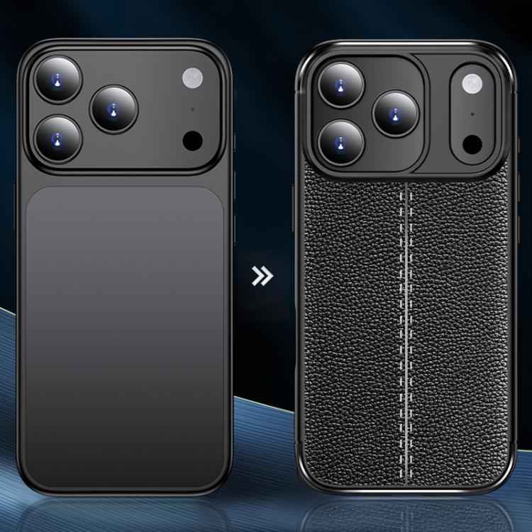 Litchi Texture Shockproof TPU Phone Case