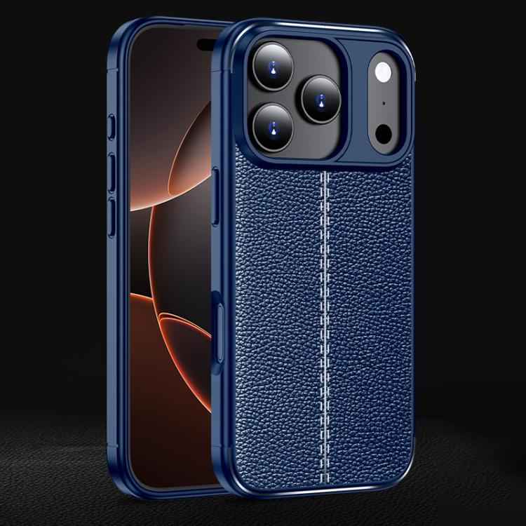 Litchi Texture Shockproof TPU Phone Case