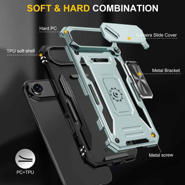 Armor PC + TPU Camera Shield Phone Case