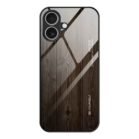 Wood Grain Glass Phone Case