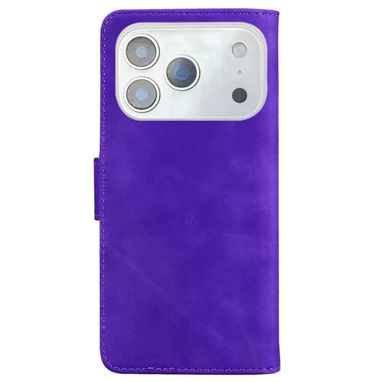 Skin Feel Pure Color Flip Leather Phone Case