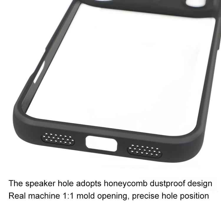 Frosted TPU + Transparent PC Phone Case