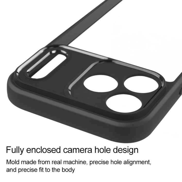 Frosted TPU + Transparent PC Phone Case