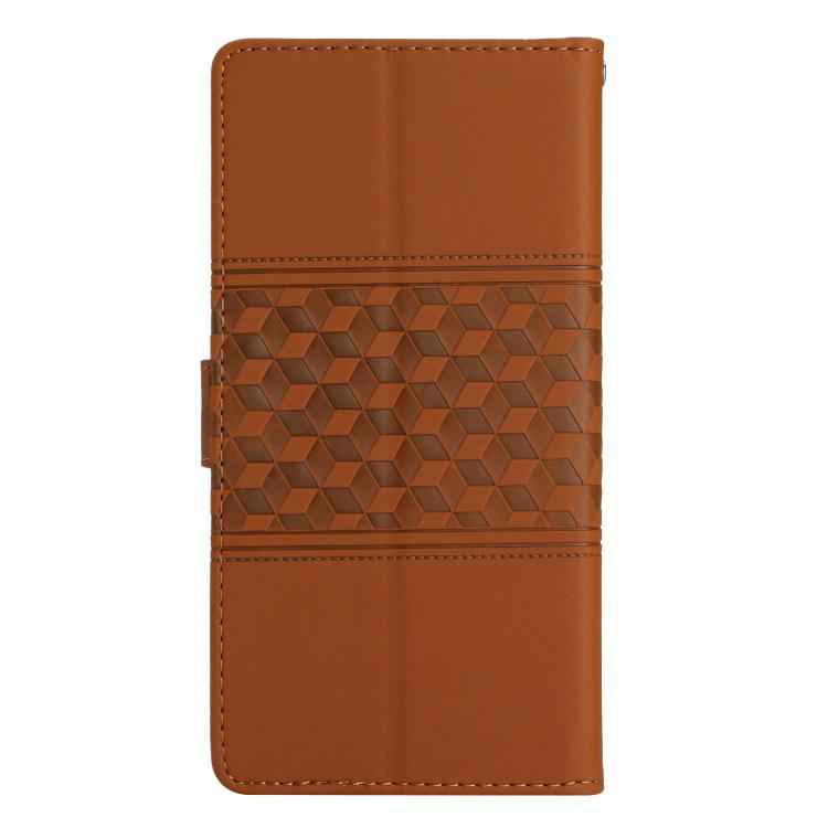 Diamond Embossed Skin Feel Leather Phone Case