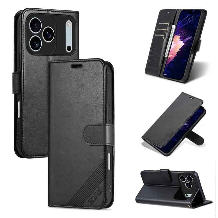 AZNS Sheepskin Texture Flip Leather Phone Case