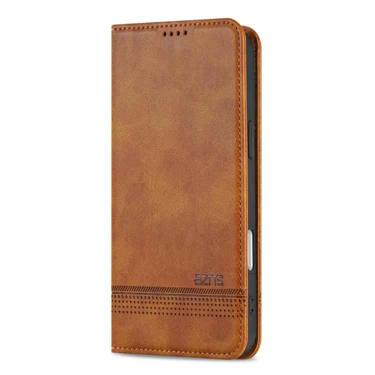 AZNS Magnetic Calf Texture Flip Leather Phone Case