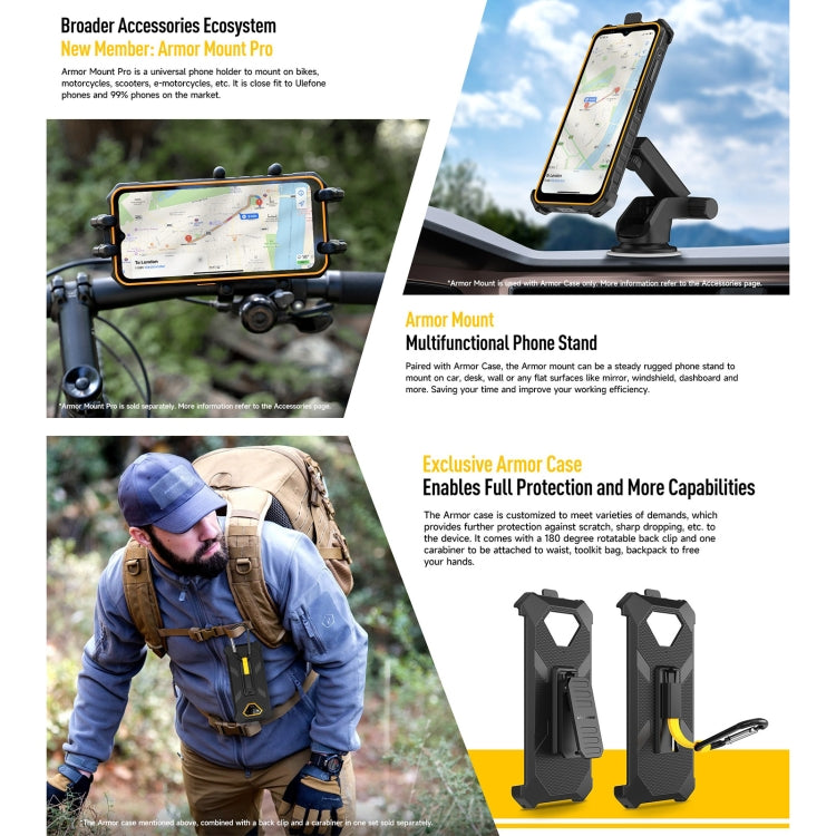 Ulefone Armor X13 rugged smartphone - IP68/IP69K, Android 13, 6GB RAM, 64GB Storage, MediaTek Helio G36, 4G, NFC, OTG Features