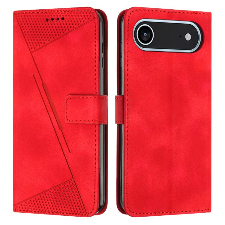 Dream Triangle Leather Phone Case with Lanyard