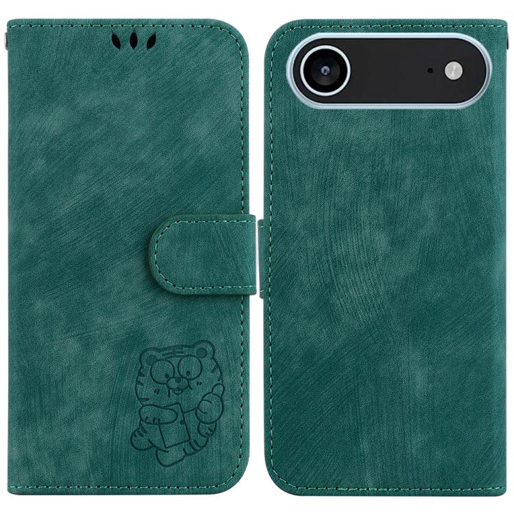 Little Tiger Embossed Leather Phone Case