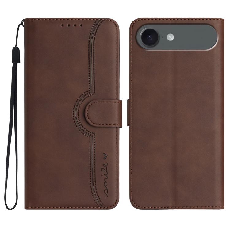 Heart Pattern Skin Feel Leather Phone Case