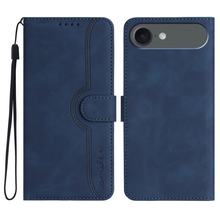 Heart Pattern Skin Feel Leather Phone Case