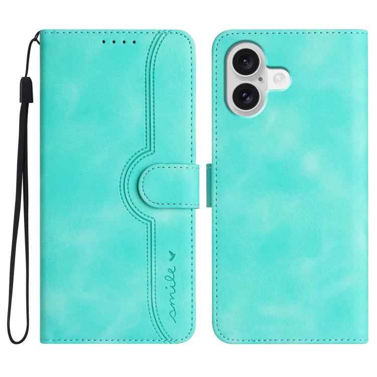 Heart Pattern Skin Feel Leather Phone Case